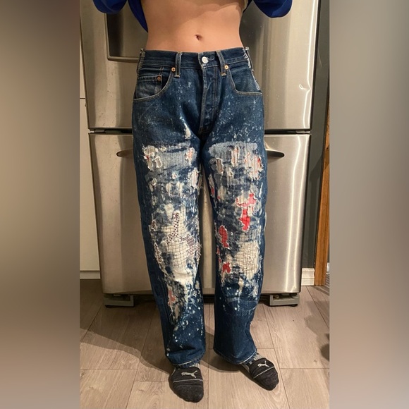 Custom Levi’s 501 28x28 - Picture 10 of 11